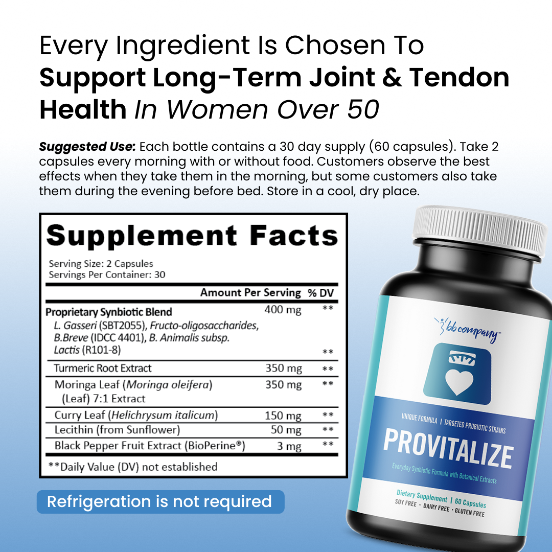 Provitalize  Best Natural Menopause Probiotic